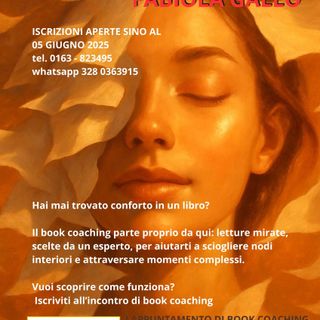Biblioteca di Grignasco: &quot;Book coaching&quot; con la dr.ssa Fabiola Gallo