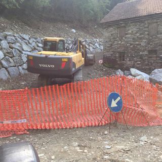 Varallo, sono ripresi i lavori per la realizzazione della strada Salaro-Massera in Val Sabbiola