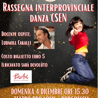 RASSEGNA BENEFICA INTERPROVINCIALE DANZA CSEN