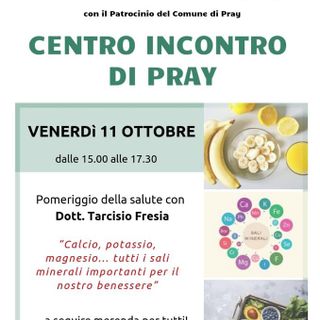 Pray: in Biblioteca incontro con la salute