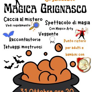 “Magica Grignasco”: la notte di Halloween si accende tra mistero e divertimento