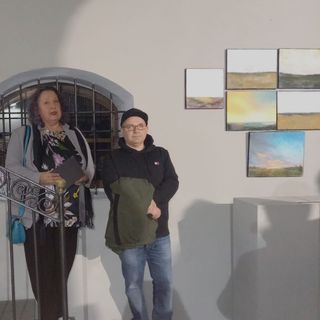 Ghemme, la pittura di Massimiliano Rusconi esplora il “Vuoto” a Spazio E