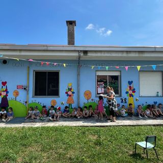 Borgosesia, inaugurato il murales alla Scuola dell'Infanzia Mello Grand