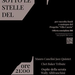 Romagnano: Jazz a sostegno del Progetto “Villa Caccia”