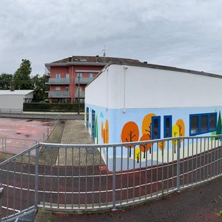 L'area sportiva di Romagnano oggetto dell'intervento