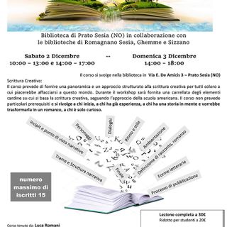 Prato Sesia: Corso di scrittura creativa