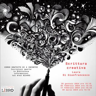 Corso di scrittura creativa alla Biblioteca di Grignasco