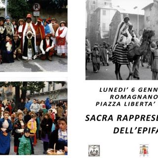Romagnano in costume per la Sacra Rappresentazione dell'Epifania
