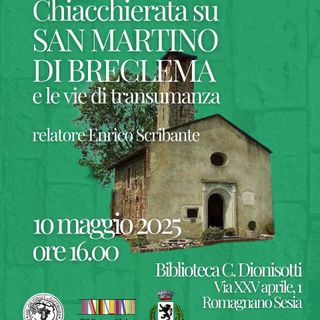 Romagnano Sesia: Si parla della chiesa di San Martino di Breclema