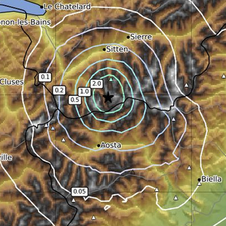 Sisma di magnitudo 3.4 nel Canton Vallese, avvertito anche in Valsesia