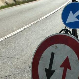 Portula, lavori in corso sulla provinciale Coggiola-Trivero