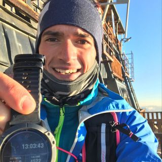 L'atleta Francesco Surace