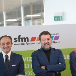 Il treno per l'aeroporto, da Torino a Caselle in 30 minuti. Salvini: "Collegamento fondamentale e green".