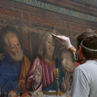 Varallo, l’Ultima Cena di Santa Maria delle Grazie torna a splendere dopo il restauro alla Venaria Reale - foto dal sito palazzodeimusei.it