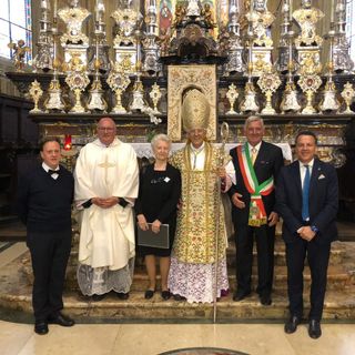 A Varallo si festeggia la Madonna Incoronata: alcuni scatti col Vescovo di Ivrea.