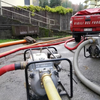 Pioggia e allagamenti: interventi a raffica dei Vigili del Fuoco