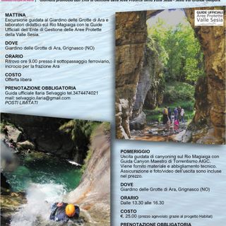 Acqua, grotte e canyon: natura e sport nel Parco Naturale Monte Fenera