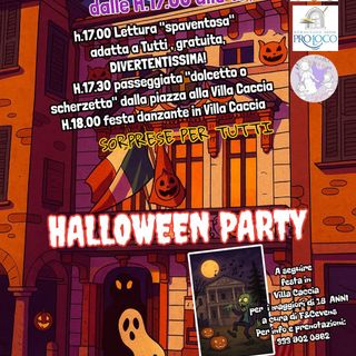 Romagnano Sesia, festa di Halloween per grandi e piccoli tra letture, dolcetti e musica a Villa Caccia