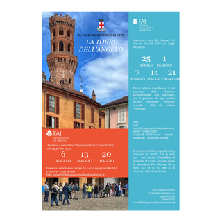 Il Comune di Vercelli apre: La Torre dell'Angelo