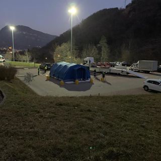 All'ospedale di Borgosesia il pre-triage per i casi sospetti di Coronavirus