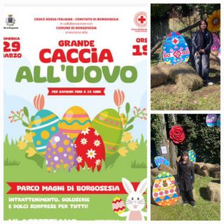 A Borgosesia le uova artistiche del d’Adda raccontano i valori della Croce Rossa