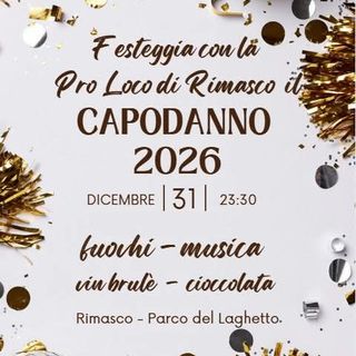 Rimasco, Capodanno 2026 al Parco del Laghetto: musica, fuochi e vin brulé con la Pro Loco