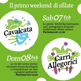Gattinara, primo weekend di sfilate del Carnevale: Cavalcata e carri allegorici