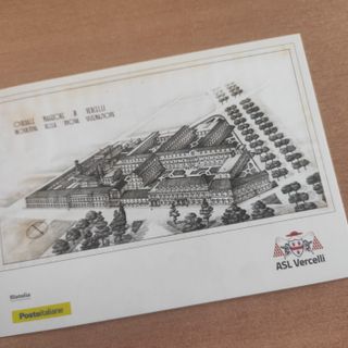 Cartolina storica e annullo filatelico a chiusura degli 800 anni dell’Antico ospedale