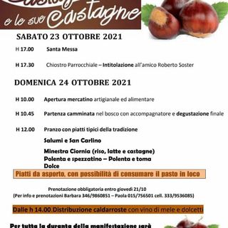 Portula, la 22esima edizione di Castagnea e le sue castagne
