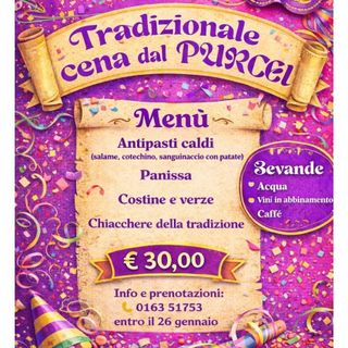 Varallo, all’Istituto Alberghiero “Giulio Pastore” la tradizionale “Cena dal Purcel”