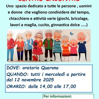Quarona inaugura il nuovo Centro Incontro: uno spazio per socializzare, creare e stare insieme