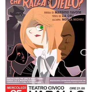 Varallo, al Teatro Civico arriva “Ma che razza di Otello?” con Marina Massironi: appuntamento il 25 marzo
