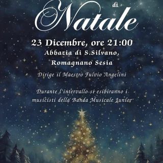 Romagnano Sesia, il Concerto di Natale della BMC all’Abbazia di San Silvano