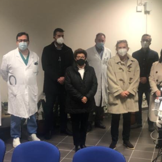 Il volontariato nell'emergenza sanitaria: donato un nuovo ecografo all'ospedale di Borgosesia