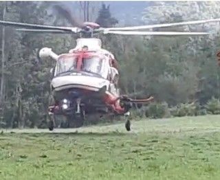 Escursionista disperso, interviene l'elisoccorso - video