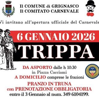 Grignasco, Epifania di festa in Piazza Cacciami tra Befana, trippa e avvio del Carnevale