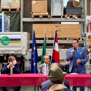 Eraldo Botta, ringraziamenti alle strutture di Operazione Luto