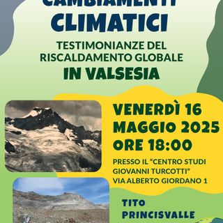Borgosesia, al Centro Studi Turcotti si discute di cambiamenti climatici