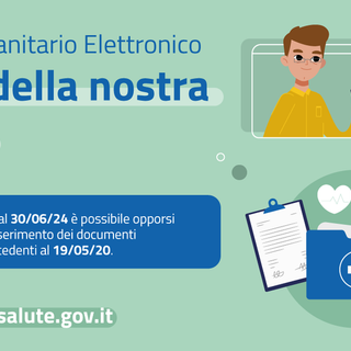 Regione Piemonte, Fascicolo sanitario elettronico: il caricamento dei dati scadrà il 30 giugno