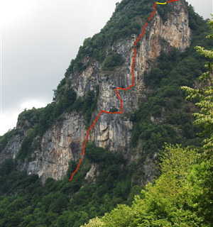 Varallo, riaperta la Ferrata della Falconera dopo la messa in sicurezza