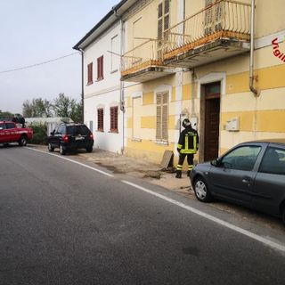 Fuga gas a Vercelli. Intervento dei Vigili del Fuoco
