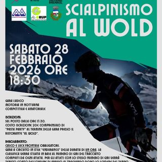 Notte di scialpinismo ad Alagna Valsesia: sfida “endurance” sulla pista del Wold