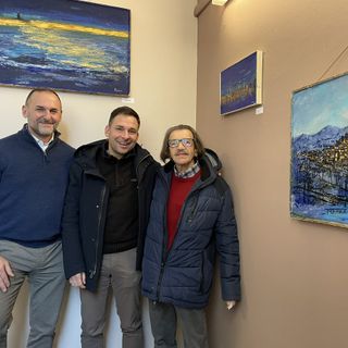 La scala d'artista a Gattinara