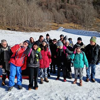 Gita sulla neve a Riva per gli ospiti del Centro Diurno Varallo e Comunità Albero di Masseranga