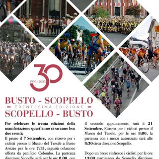 Domenica 21, la Scopello-Busto al via