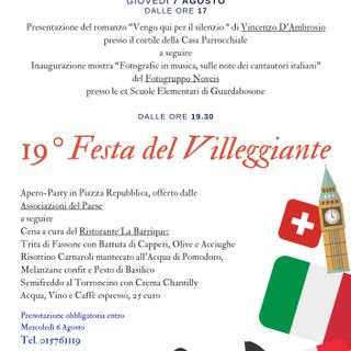Guardabosone: giovedì 7 agosto ritorna la 19ª edizione della Festa del Villeggiante