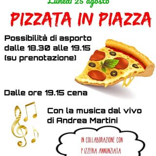 A Boccioleto, "Pizzata in Piazza", musica dal vivo e tanto divertimento