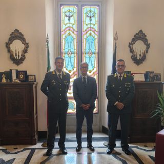 Il Prefetto di Vercelli accoglie il Tenente Col. Gianluca Coco