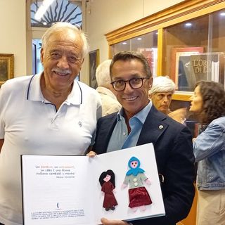 Varallo, il Lions Club Valsesia in visita alla Biblioteca