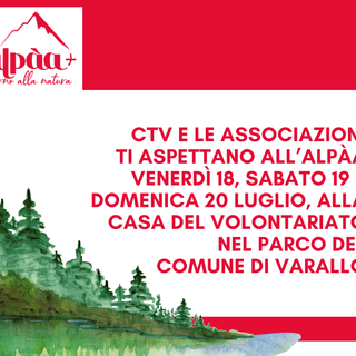 Alpàa 2025: solidarietà con CTV e la Casa del Volontariato